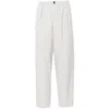 Marni Wool Tapered Trousers In Gray