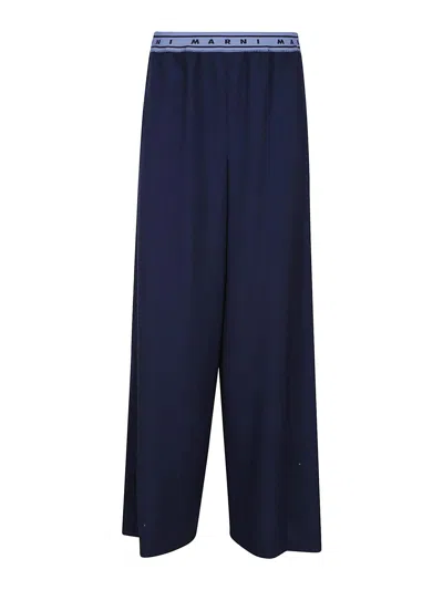 Marni Pants Made In Blue
