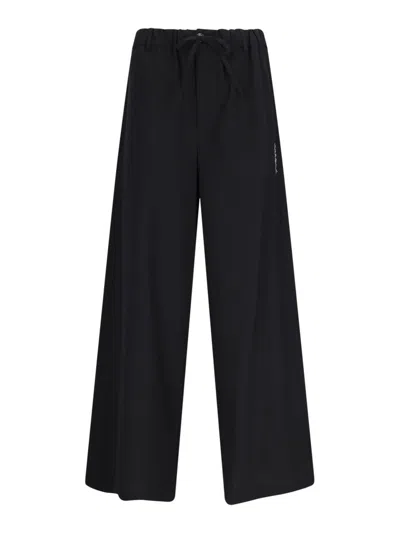 Marni Large Trousers In Black