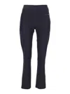 Marni Black Jeans With Tareped Leg And Raw-cut Finish In Denim Woman In Black