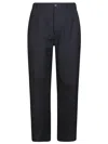 Marni Pantalone Dritto Logo In Vita In Black