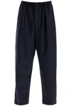 Marni Tropical Wool Cropped Pants In Men In Blue