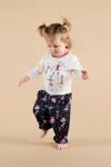Marni Fleece Allover Nutcracker Pants In Blue