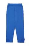 Marni Pantaloni Jogger In Felpa Con Elastico Alla Caviglia In Blue