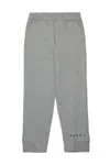 Marni Pantaloni Jogger In Felpa Con Elastico Alla Caviglia In Gray