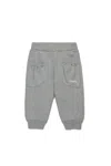 Marni Pantaloni Jogger In Felpa Con Tasche Arricciate In Green