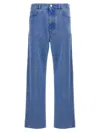 Marni Straight Leg Organic Denim Jeans In Blue