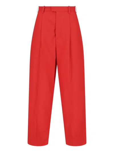 Marni Trousers In Red