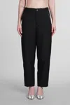 Marni Wool Trousers Inverted Pleats In Black