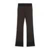 Marni Straight-leg Wool Pants In Black
