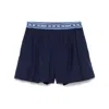 Marni Pleated Shorts In Blue