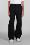 MARNI PANTS IN BLACK COTTON