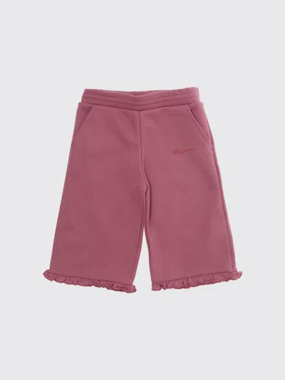 Marni Babies'  Pants Kids Color Pink