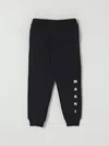 Marni Black Trousers For Kids With Logo In Black