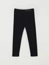 Marni Logoed Elastic Leggings Pants In Black