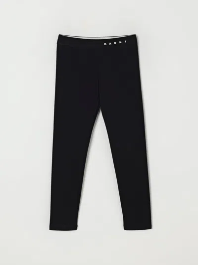 MARNI PANTS MARNI KIDS COLOR BLACK,H28221002
