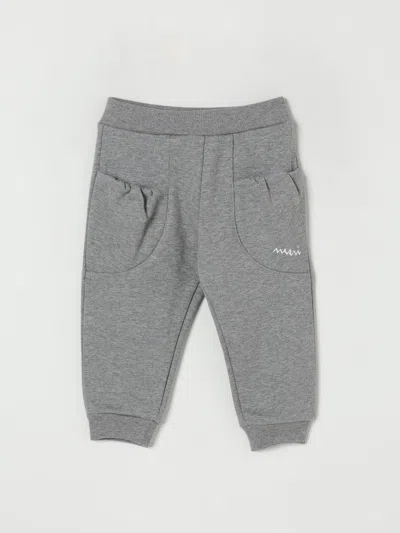 Marni Babies' Pants  Kids Color Grey In Gray