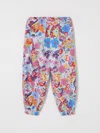Marni Floral-print Trousers In Multicolor