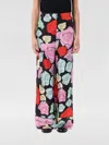 Marni Orion Print Palazzo Trousers In Multicolor