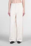 Marni Pants In Beige Cotton In Neutral