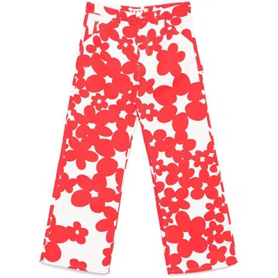Marni Pants In Red