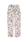 Marni Viscose Trousers In White