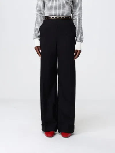 Marni パンツ  レディース カラー ブラック In Black