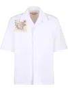 Marni Shirt With Applied Print In White