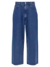 Marni Patch Jeans In Blue