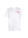 Marni Logo Patch Crewneck T-shirt In White