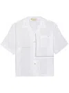 Marni Patchwork Shirt In White