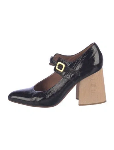Pre-owned Marni Patent Leather Pumps In Blue