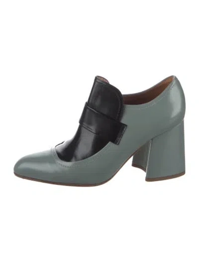 Pre-owned Marni Patent Leather Pumps In Blue