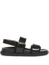 Marni Patent Sandals In Black