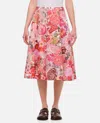 Marni Pattern Skirt In Multicolor
