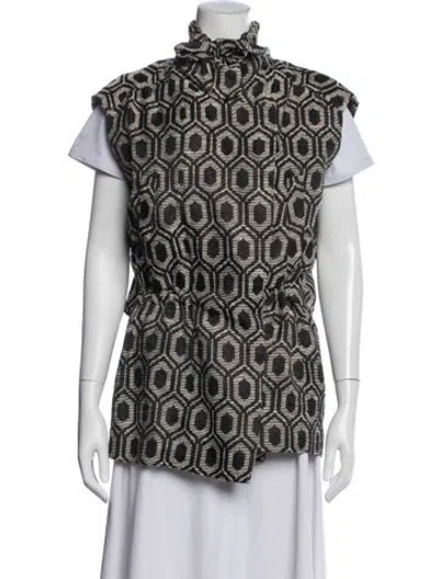 Pre-owned Marni Patterned Jacket In Multicolor