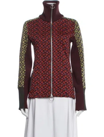 Pre-owned Marni Patterned Jacket In Multicolor