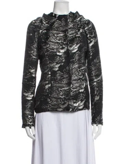 Pre-owned Marni Patterned Jacket In Multicolor