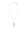Marni Patterned Pendant Necklace In Gray