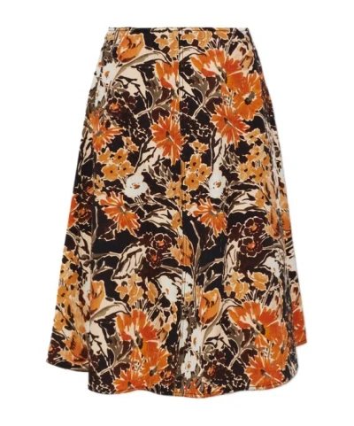Marni Patterned Skirt In Multi