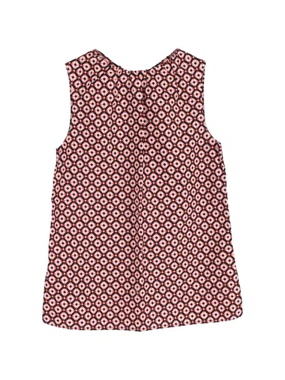 Pre-owned Marni Patterned Sleeveless Blouse In Pink