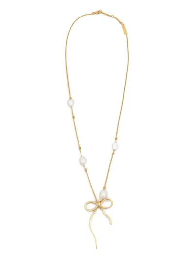 MARNI PEARL-EMBELLISHED NECKLACE