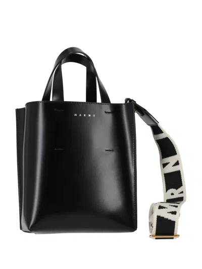 Marni Museo Mini Bag In Black