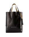 Marni Pelletteria Uomo Tote Bag -  - Synthetic - Black In Black