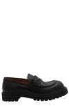 MARNI PENNY-SLOT ROUND-TOE LOAFERS