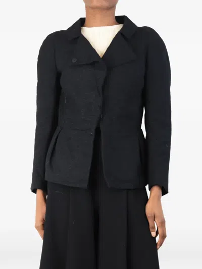 Pre-owned Marni Peplum Jacket In Black