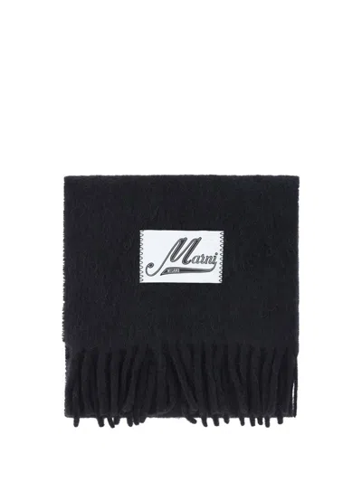 Marni Pink Alpaca Blend Scarf