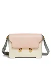 Marni Womens Zo878 Trunkaroo Colour-block Medium Leather Shoulder Bag In Multi