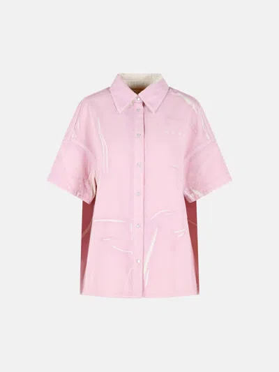 Marni Kids' Pink Cotton Shirt