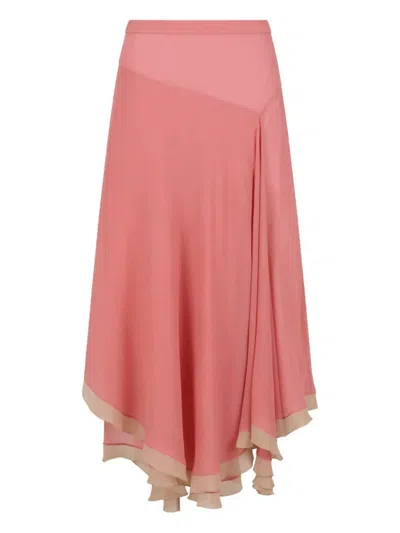 MARNI PINK FLARED SKIRT